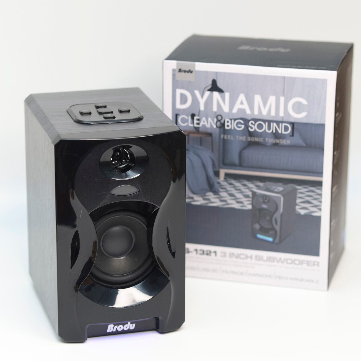 Беспроводная Bluetooth колонка Brodu BTS-1321 — фото 1