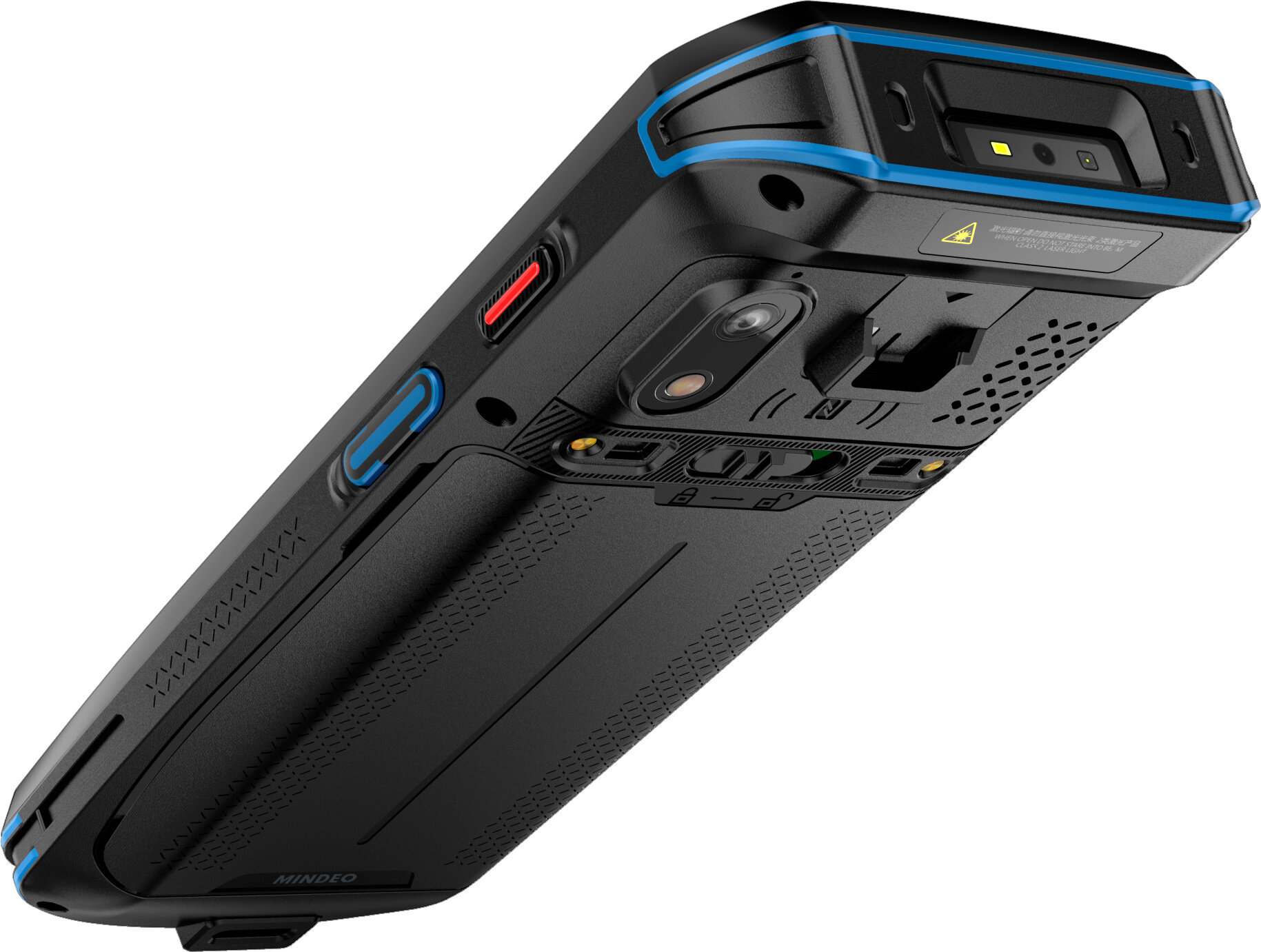 Мобильный компьютер (тсд) Mindeo M40 Android 11 / 4" TFT / 2D SR/ 25-key / WWAN/ 3/32Gb/ Camera/ 3,85V 5100mAh/ USB Type-C/ IP68 (M40E33250130CN) - фото №4