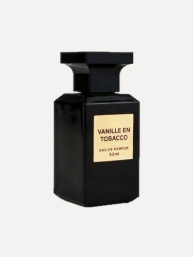 Изображение товара Парфюмерная Вода Fragrance World "Vanille En Tobacco", восточная, унисекс, рефилл, 80 мл