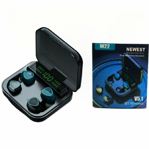 М22 Беспроводные наушники Bluetooth 51 2 Пары для iPhone Android от ВМ 1772₽