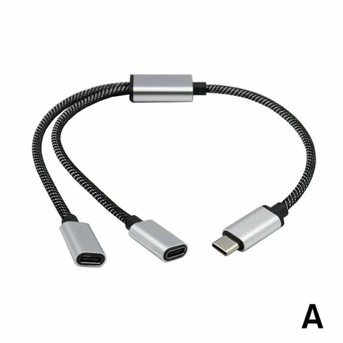 GRWIBEOU разветвитель USB C 2 порта, B