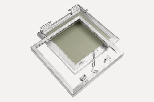 Изображение товара Люк под покраску Визионер Каскад 600х600 мм, алюминиевый, гипсокартон