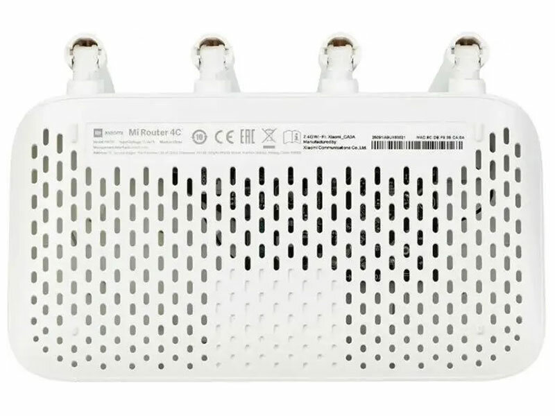 Wi-Fi маршрутизатор Xiaomi Mi Router 4C, белый, RU (DVB4428GL) — фото 1