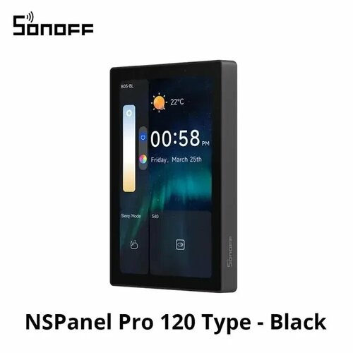 EWelink Sonoff Nspanel Pro 120 Zigbee панель управления умным домом NSPanel120P-B 8657₽
