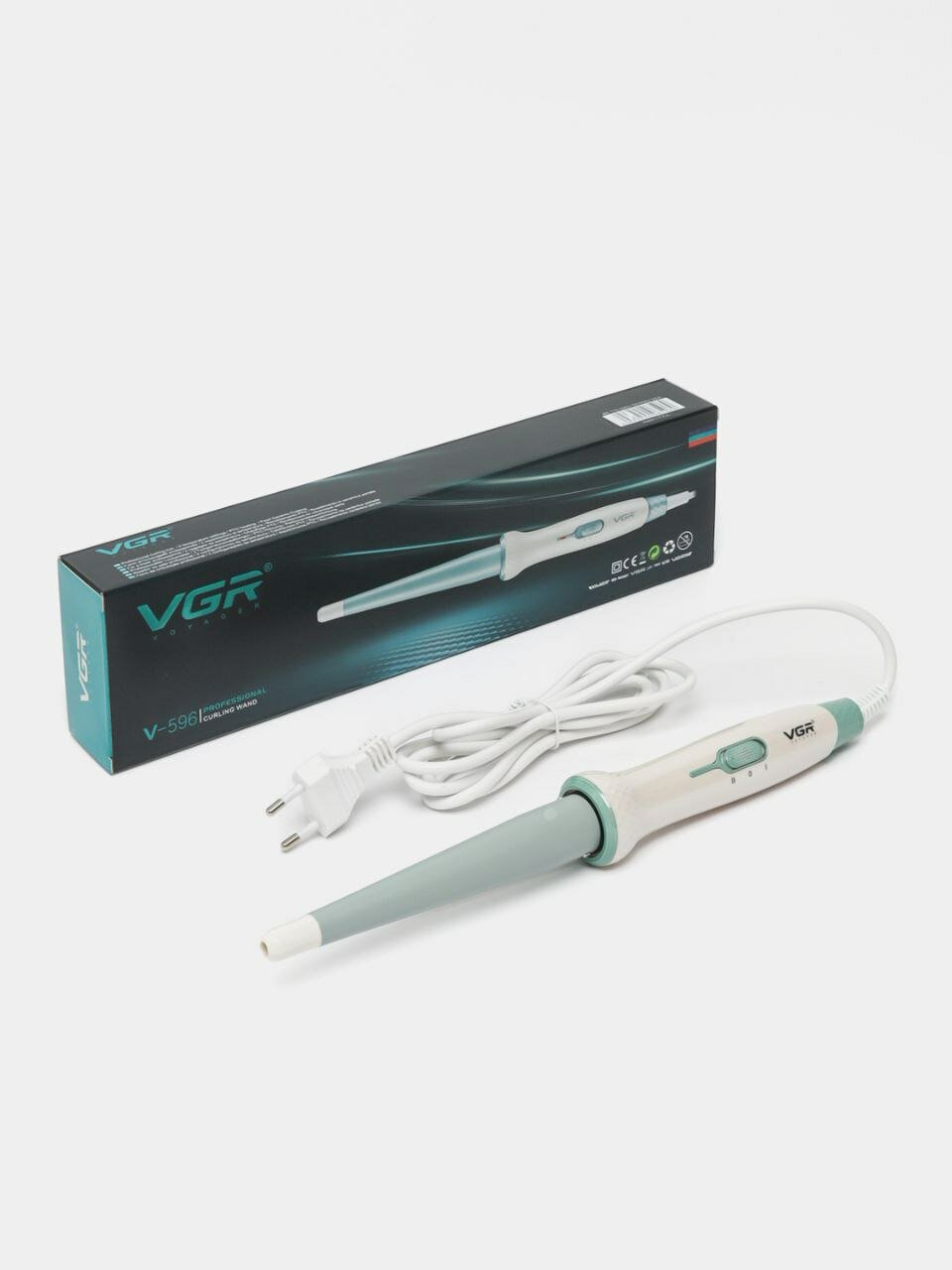 Плойка VGR V-596, профессиональная, электрическая, для завивки волос