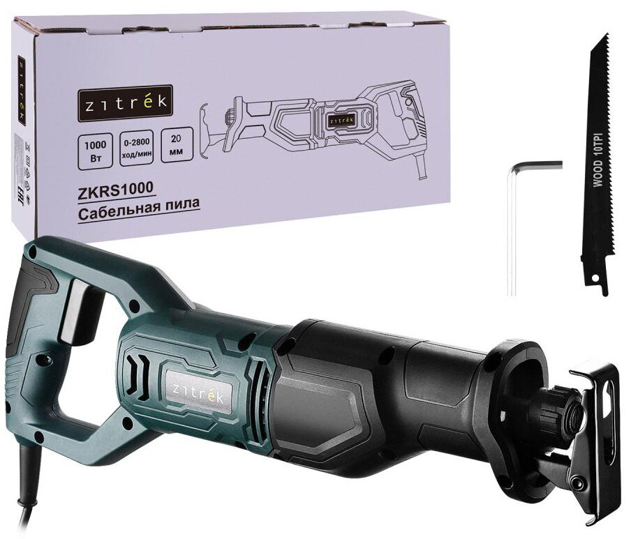 Сабельная пила аллигатор Zitrek ZKRS1000