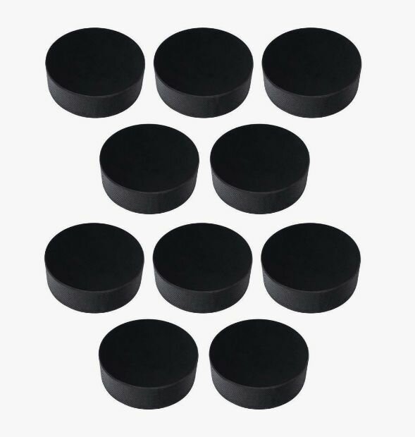 Шайба хоккейная MAD GUY игровая, черная 170 г (10шт)