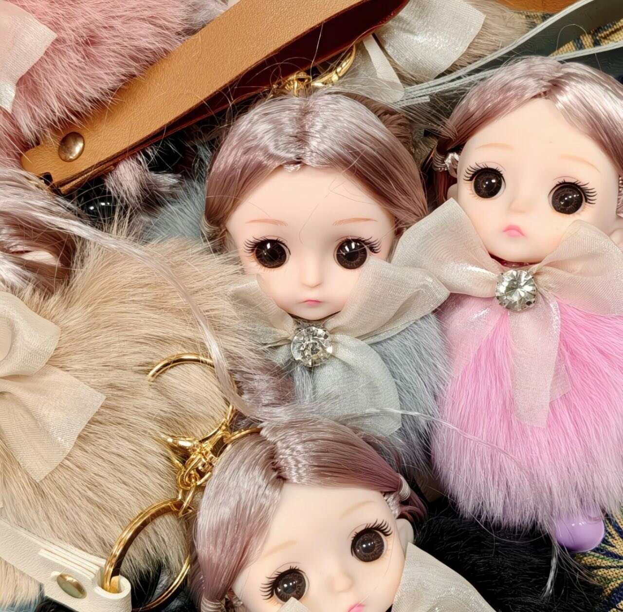 Брелок, голубой — фото 1