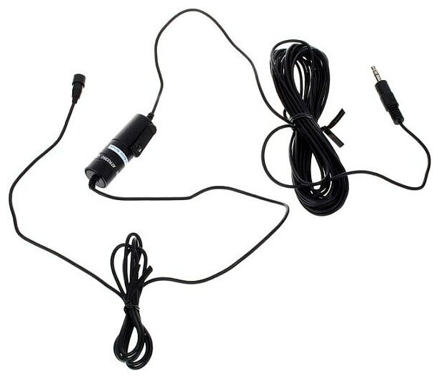 Микрофон AUDIO-TECHNICA ATR3350xiS, черный [80000981] - фото №4