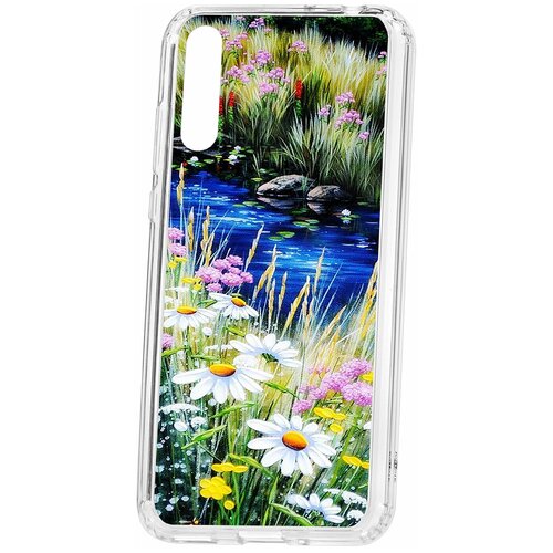фото Чехол на y8p / honor 30i / huawei p smart s 2020 kruche print ромашки у ручья / чехол для huawei / чехол с рисунком / чехол с принтом / чехол для хонор / чехол для хуавей / бампер на хуавей / чехол накладка для хонор / противоударная накладка для honor huawei / защита для honor / защита на huawei / cиликоновый чехол для huawei honor / пластиковый чехол на huawei / защитный чехол для honor / чехольчик / защита телефона / ударопрочный чехол кruче