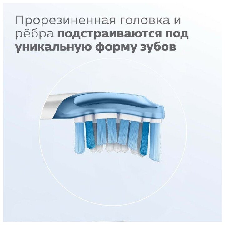Насадка для электрической зубной щетки Philips Hx9044/17, белая, 4 шт . - фотография № 8
