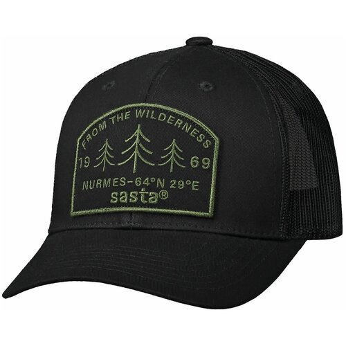 Кепка SASTA Wilderness cap 19, цвет: Black, размер универсальный