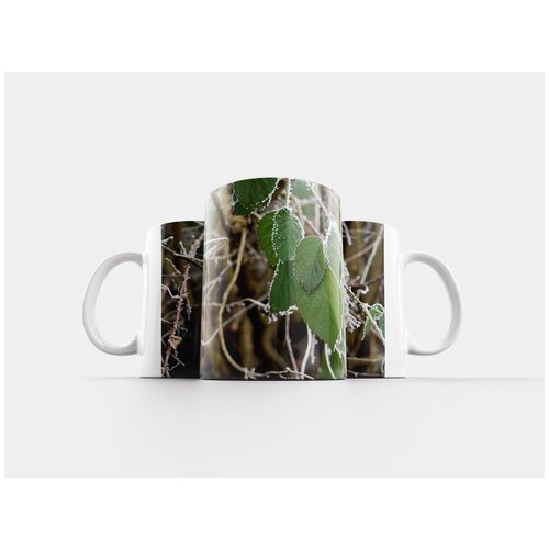 фото Кружка "зима, кристаллы льда, холодный" 320 мл lotsprints