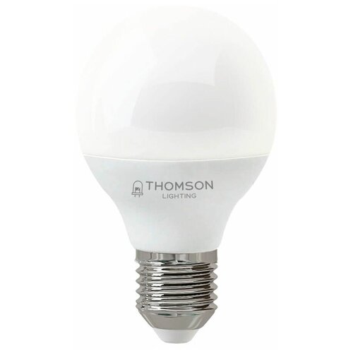 Лампа LED Thomson E27, шар, 6Вт, 6500К, белый холодный, TH-B2318, одна шт.