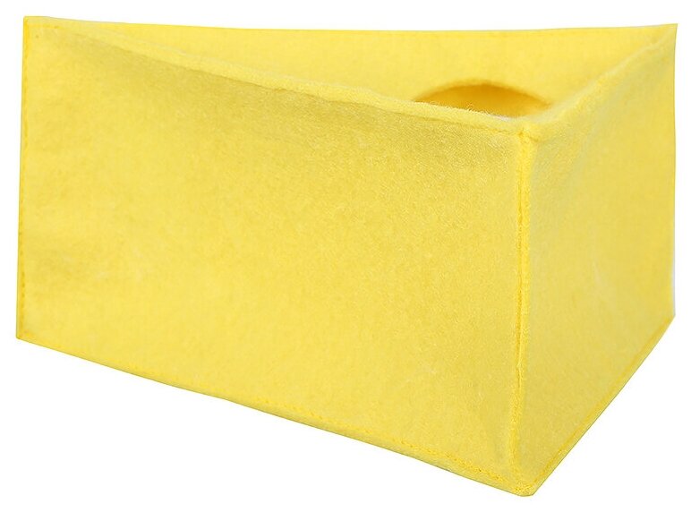 Домик для грызунов Монморанси "Сыр", цвет: желтый, 22х17х10 см. - фотография № 10