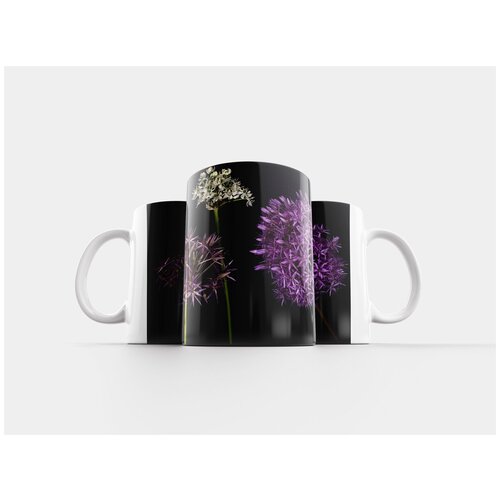 фото Кружка "чеснок, цвести, декоративный чеснок" 320 мл lotsprints