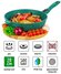 Сковорода глубокая 28 см Elan Gallery гармония вкуса Изумруд, со ...