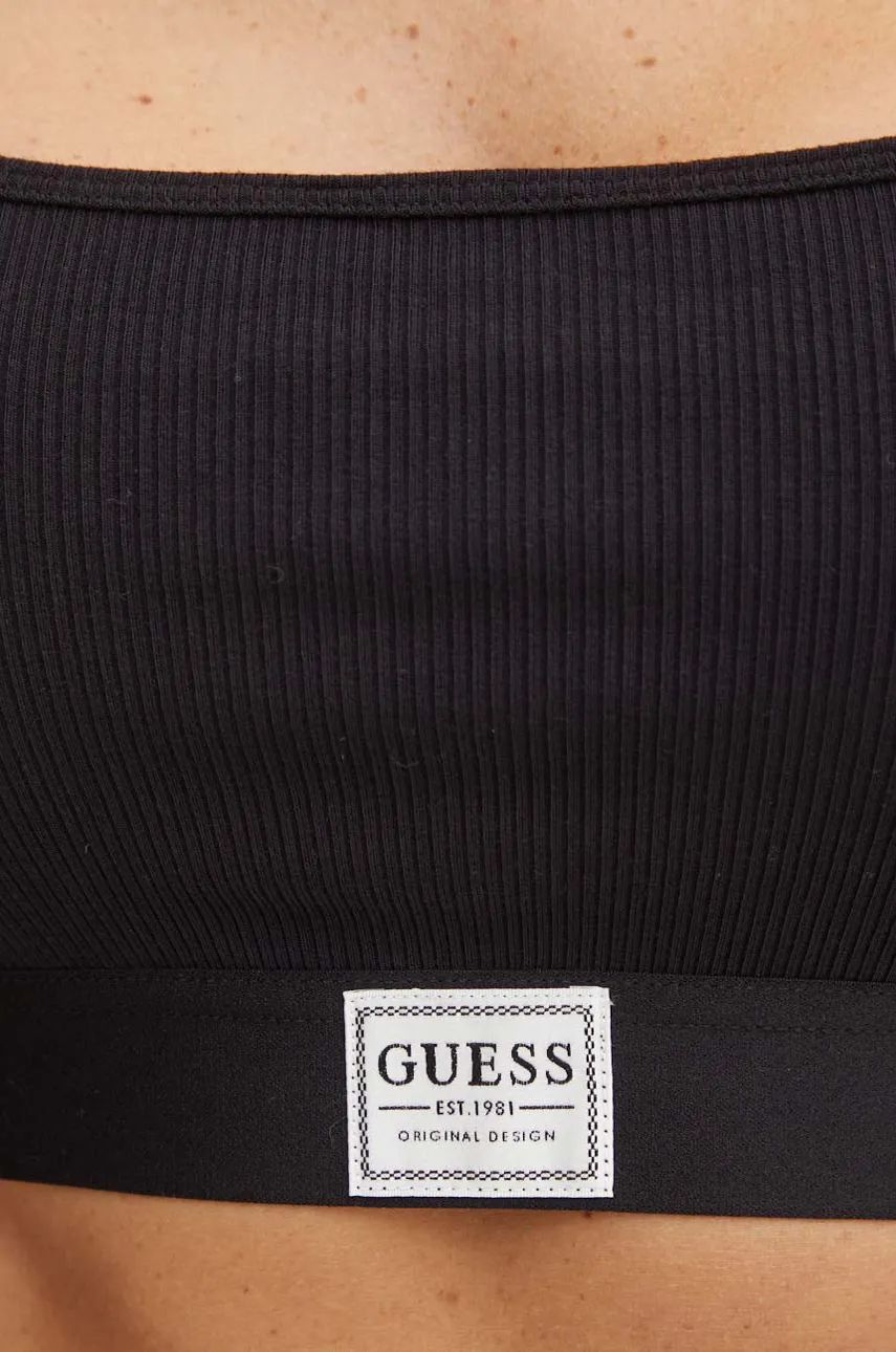 Майка бельевая GUESS TESSA BRALETTE, размер L, черный — фото 1