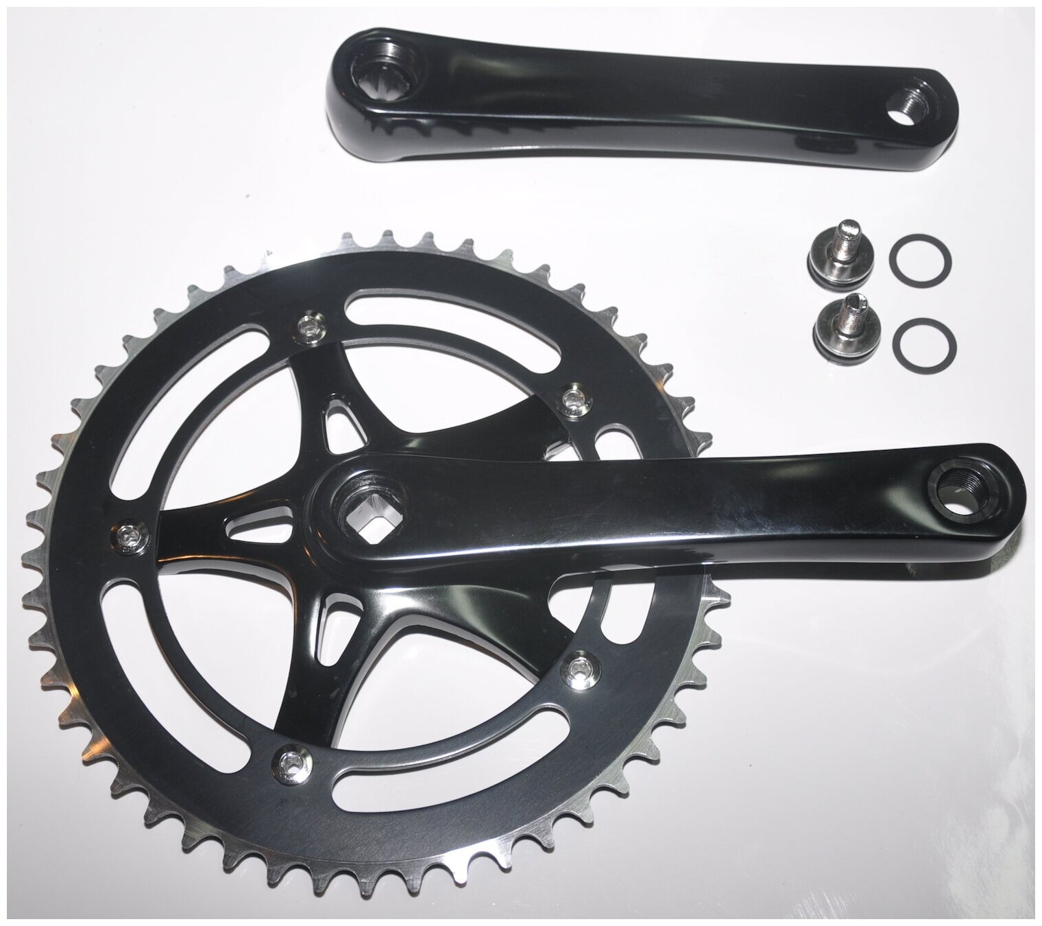 фото Шатуны SHUN SHING SS-8109 (50T, 165mm) Black