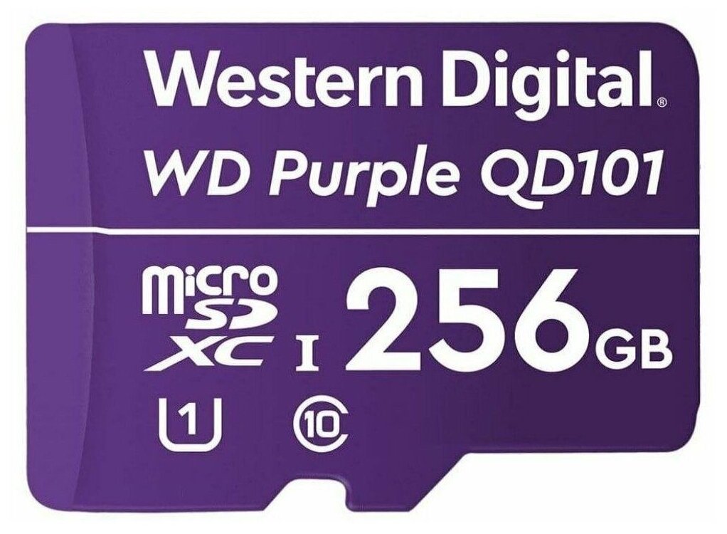 Карта памяти Western Digital WD Purple SC QD101 microSD