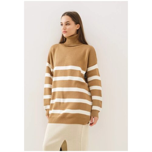 Пуловер Noun, NN-07-002695, коричневый, one size