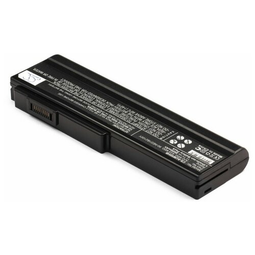 Усиленный аккумулятор для Asus A32-M50, A32-H36 (6600mAh) аккумулятор акб аккумуляторная батарея a32 m50 для ноутбука asus x55 m50 g50 n61 m60 n53 m51 g60 g51 11 1в 7800мач черный