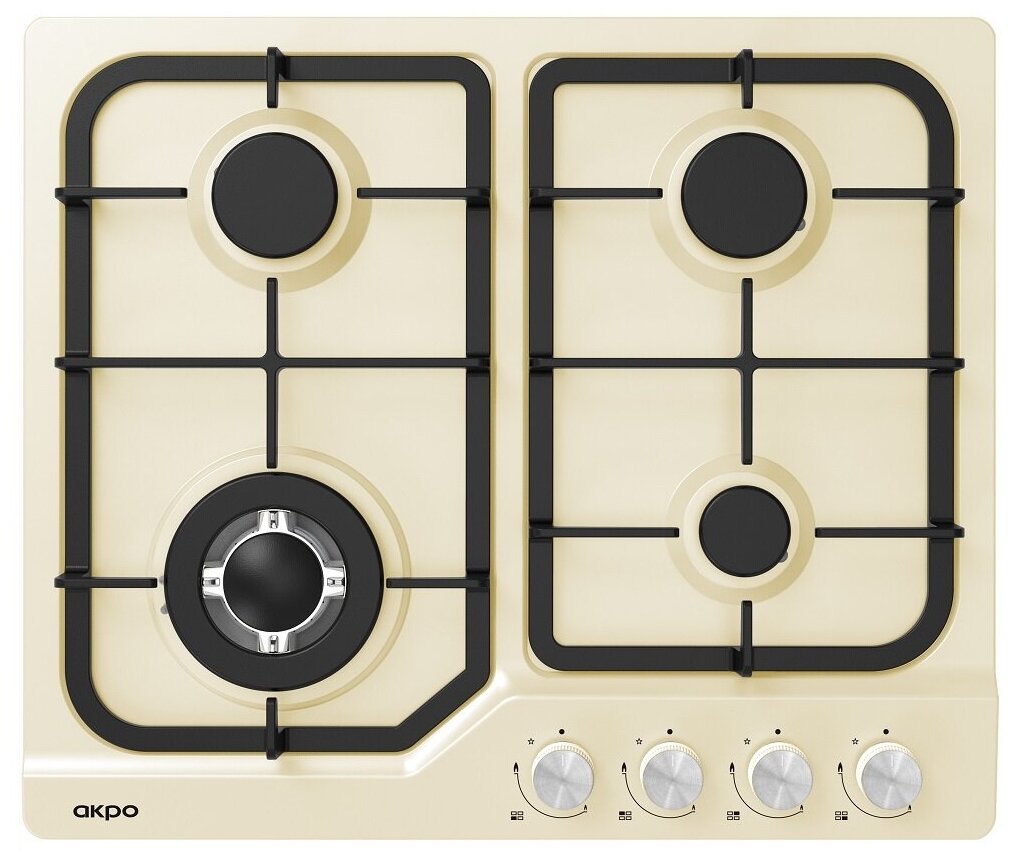 Варочная поверхность газовая AKPO PGA 604 FGC-3 IV - фотография № 1