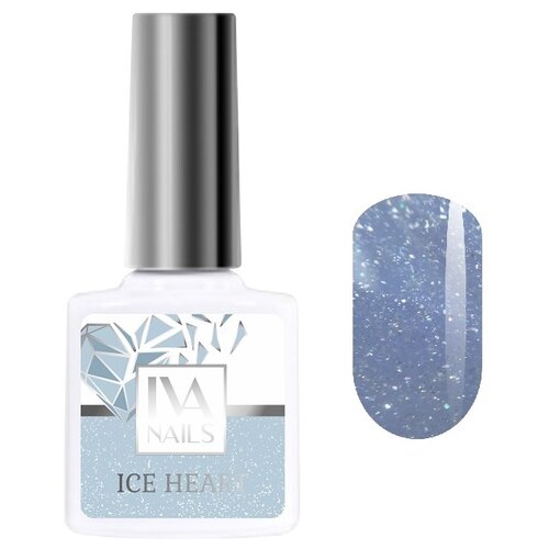 IVA Nails гель-лак для ногтей Ice Heart, 8 мл, №6
