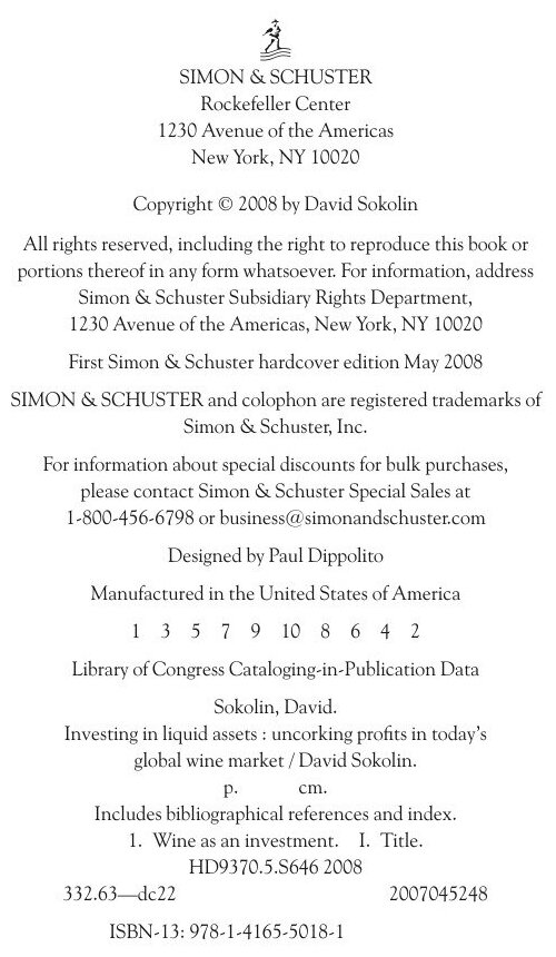 Investing in Liquid Assets (David Sokolin, Alexandra Bruce) - фото №3