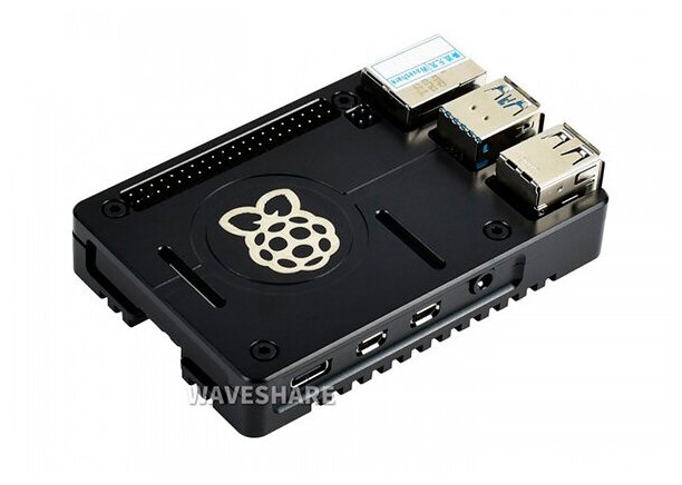 Тонкий корпус из алюминиевого сплава для Raspberry Pi 4