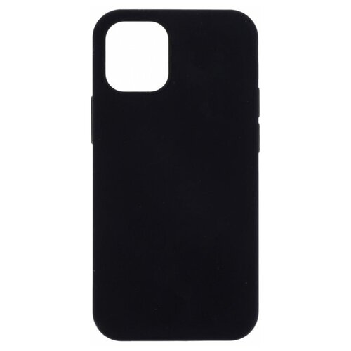 фото Силиконовый чехол silicone case для apple iphone 12 mini, черный