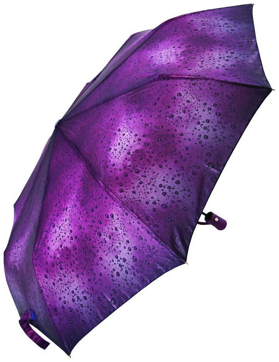 Женский складной зонт Rain-Brella 183/фиолетовый