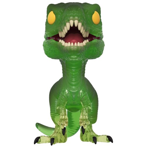 Фигурка Funko POP! Movies: Velociraptor Clever Girl Green Jurassic Park 47624, 16 см настольная игра jurassic park 100 base pop funkoverse шоколад кэт 12 для геймера 60г набор