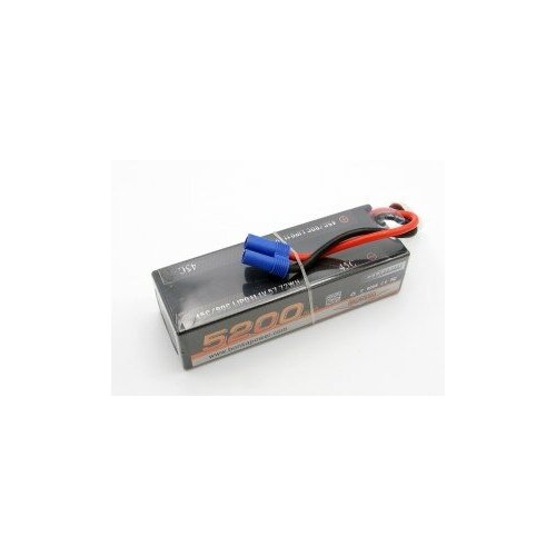 BONKA Аккумулятор Bonka LiPo 11.1V 3S 45C 5200mAh (жесткий кейс) EC5 - BKCAR-5200-45-3S1P