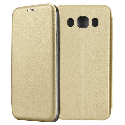 Чехол-книжка Fashion Case для Samsung Galaxy J5 (2016) J510 золотой