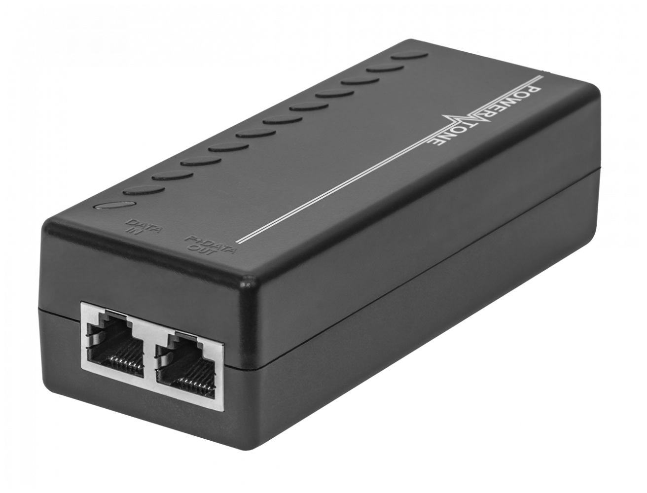 POWERTONE PoE инжектор неуправляемый PI-154-1A 1x10/100/1000BASE-T 802.3af PoE бюджет 18Вт (уценка)