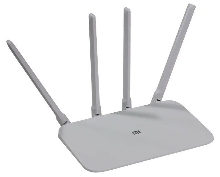 Маршрутизатор Xiaomi Mi Router 4A Giga Version 10/100/1000, 1xWAN, 2xLAN, Wi-Fi 802.11n до 300 Мбит/с, до 867 Мбит/с (2,4 и 5 ГГц), Белый DVB4224GL