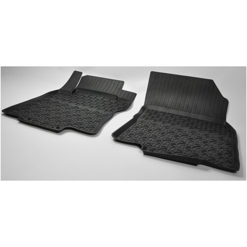 Коврики в салон передние 2шт резиновые COMFORT с крепежом Nissan Qashqai 2016-