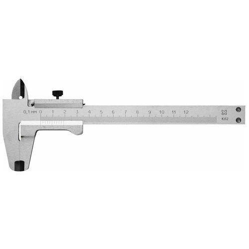 Без ТМ Штангенциркуль металлический тип 1, класс точности 2, 150мм, шаг 0,1мм
