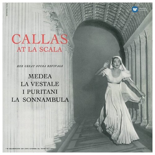 Warner Bros. Maria Callas. Callas At La Scala (виниловая пластинка) alma k amici per la pelle set