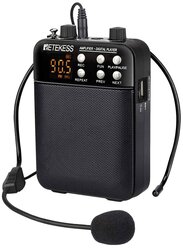 Мегафон портативный RETEKESS TR619 с головным микрофоном 3Вт