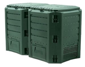 <b>Компостер</b> Prosperplast Module <b>800</b> <b>л</b> зеленый. <span>что обеспечивает свободную подачу воздуха. • размер: 135х71</span>