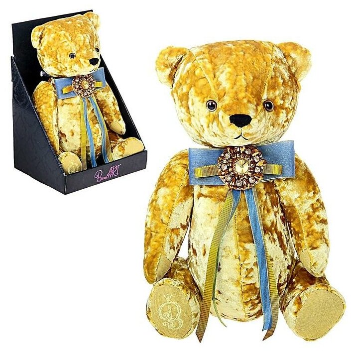 Мягкая игрушка Медведь БернАрт, цвет золотой Budi Basa collection 1932778 .