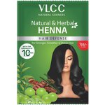 ХНА натуральная 96% + 10 целебных трав 4% вес 50 грам / NATURAL HERBAL HENNA VLCC - изображение