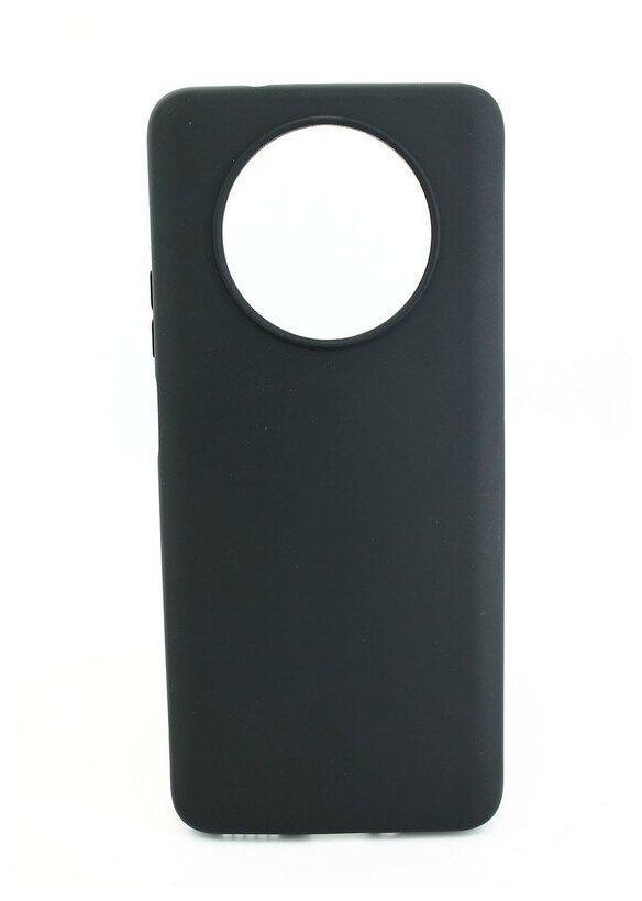 фото Чехол силиконовый матовый для Huawei Nova Y90, черный
