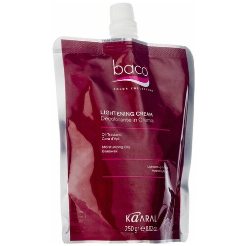 Осветление волос Kaaral Baco SilKera Bleach Hair Cream - Осветляющий крем с натуральными минеральными маслами, 250 мл