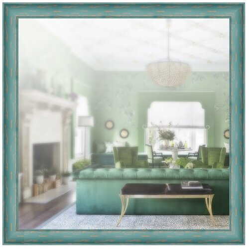 фото Зеркало интерьерное в раме 70 x 70 см, модель p045076 аурита