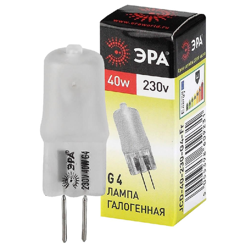 Галогенная лампа ЭРА G4 G4-JCD-40W-230V-Fr