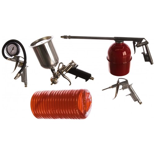 Набор пневматический STAYER MASTER универсальный краскораспылитель с верхним бачком пистолеты пневмошланг 5 предм 378000₽