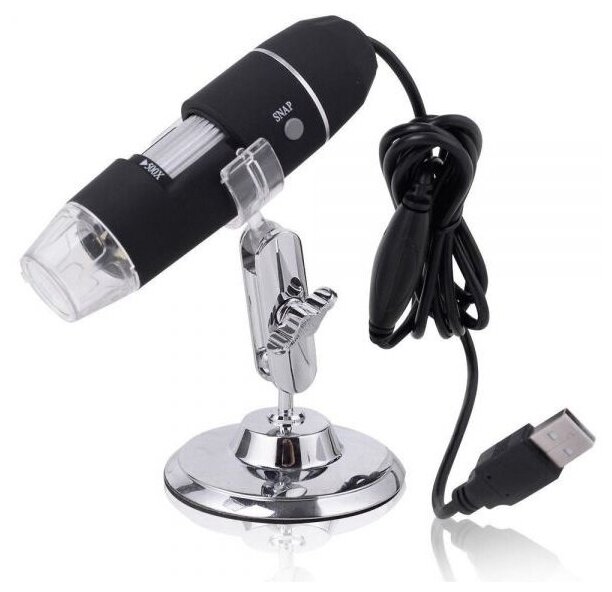 Микроскоп цифровой Орбита OT-INL40/микроскоп с фото и видеосъемкой/ Электронный микроскоп для мелких работ
